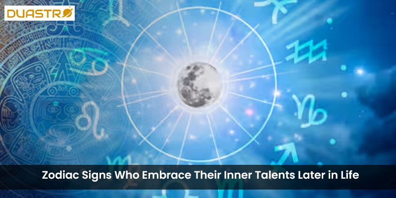 Discover the astrological journey of zodiac signs that embrace their inner talents later in life. Explore self-discovery and personal growth through astrological insights, highlighting signs that may experience a later bloom in recognizing and utilizing t 